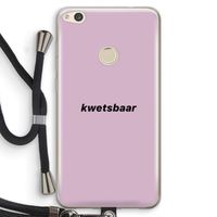 kwetsbaar: Huawei Ascend P8 Lite (2017) Transparant Hoesje met koord kwetsbaar: Huawei Ascend P8 Lite (2017) Transparant Hoesje met koord