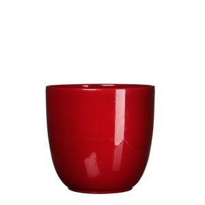 Bloempot Pot rond es/19 tusca 20 x 22.5 cm d.rood Mica - Mica decorations