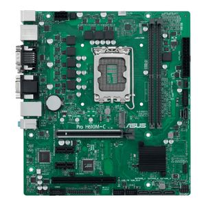 Asus Pro H610M-C-CSM Moederbord Socket Intel 1700 Vormfactor Micro-ATX Moederbord chipset Intel® H610
