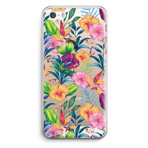 Tropisch 2: iPhone 5 / 5S / SE Transparant Hoesje