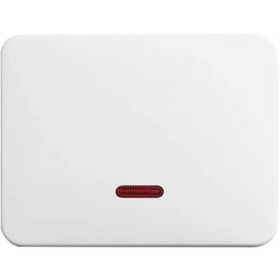 Busch-Jaeger 6543-24G-102 Ingangsmodule Zonder opdruk Verkeerswit, Wit 1 stuk(s)