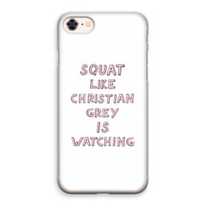 Christian Grey: iPhone 8 Transparant Hoesje