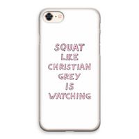Christian Grey: iPhone 8 Transparant Hoesje