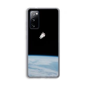Alone in Space: Samsung Galaxy S20 FE / S20 FE 5G Transparant Hoesje