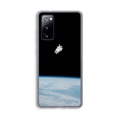 Alone in Space: Samsung Galaxy S20 FE / S20 FE 5G Transparant Hoesje