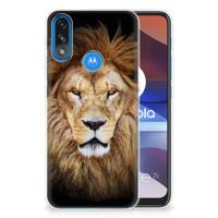 Motorola Moto E7/E7i Power | TPU Hoesje | Leeuw