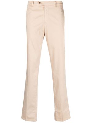 Lardini pantalon chino à coupe droite - Tons neutres