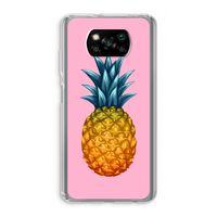 Grote ananas: Xiaomi Poco X3 NFC Transparant Hoesje