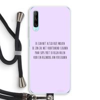 Regenboog: Huawei P Smart Pro Transparant Hoesje met koord