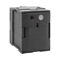 Thermobox verwarmd - 90 L - voor GN 1/1 containers - voorlader - met temperatuurweergave