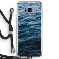 Oceaan: Samsung Galaxy S8 Transparant Hoesje met koord Oceaan: Samsung Galaxy S8 Transparant Hoesje met koord