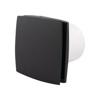 Ac Ventilator 100 mm Silent timer vochtsensor BLACK EDITION - thumbnail