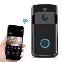 M4 720P Smart WIFI Ultra lage macht Video PIR visuele deurbel met 3 accu slots" ondersteuning van mobiele telefoon tele-Monitoring & nachtzicht & 166