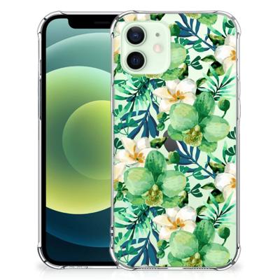 iPhone 12 Mini Case Orchidee Groen iPhone 12 Mini Case Orchidee Groen