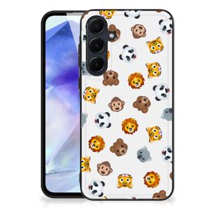 Back Case voor Samsung Galaxy A55 Dieren Emojis