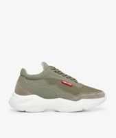 CERO NINE Amaze E-722 sneakers | maat 44 | groen/roze