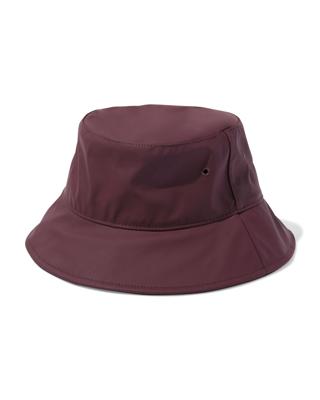 HEMA Regenhoed voor volwassenen donkerrood (donkerrood)