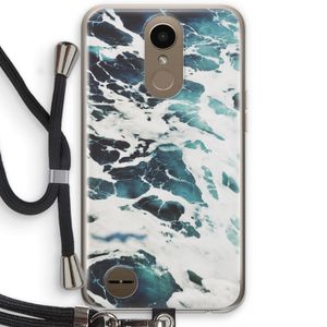 Golven: LG K10 (2017) Transparant Hoesje met koord