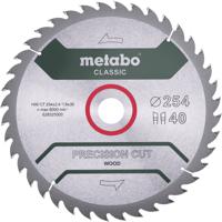 Metabo 628325000 Cirkelzaagblad 254 x 30 x 1.6 mm Aantal tanden: 40 1 stuk(s) - thumbnail