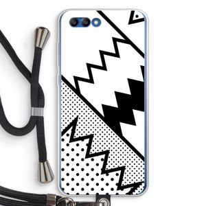 Pop Art #5: Honor 10 Transparant Hoesje met koord