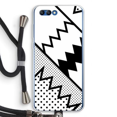Pop Art #5: Honor 10 Transparant Hoesje met koord