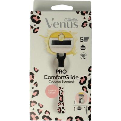 Venus Comfortglide coconut modular leopard razor
