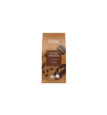 Choco dragees espressio bio