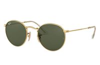 Ray-Ban Round Flat Lenses zonnebril Rond - thumbnail