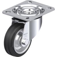 Blickle L-V 80R Zwenkwiel Wieldiameter: 80 mm Draagvermogen (max.): 50 kg 1 stuk(s)