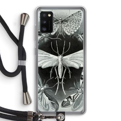 Haeckel Tineida: Samsung Galaxy A41 Transparant Hoesje met koord