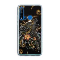 Huilende Wolf: Huawei P20 Lite (2019) Transparant Hoesje