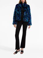 Unreal Fur manteau Firefly en fourrure artificielle - Bleu