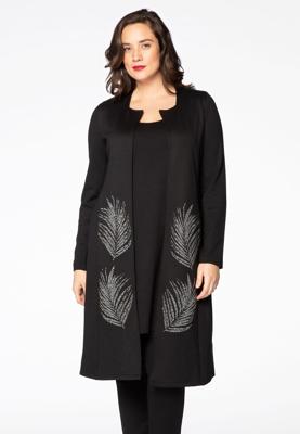 Yoek Jasje palm | Zwart | Maat 58/60