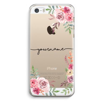 Rozen: iPhone 5 / 5S / SE Transparant Hoesje