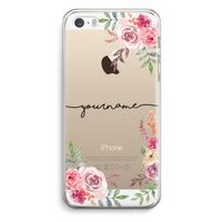 Rozen: iPhone 5 / 5S / SE Transparant Hoesje