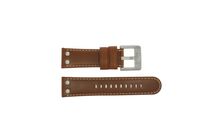 TW Steel horlogeband TWB69 Leder Bruin 24mm + standaard stiksel - thumbnail