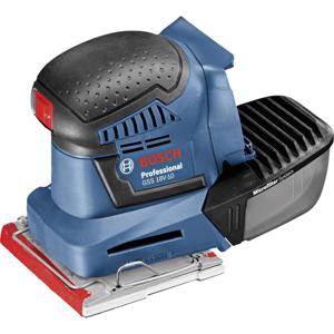 Bosch GSS 18V-10 Professional Draadloze excentrische schuurmachine 22000 OPM Zwart, Blauw, Rood