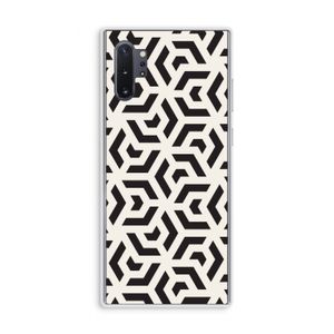 Crazy pattern: Samsung Galaxy Note 10 Plus Transparant Hoesje