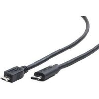 Gembird Kabel / Adapter 1m Micro-USB B USB C Zwart USB-kabel