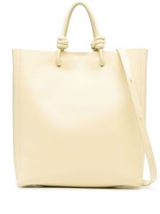 Jil Sander Giro leather crossbody bag - Jaune