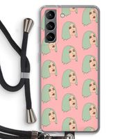 King Kylie: Samsung Galaxy S21 Transparant Hoesje met koord