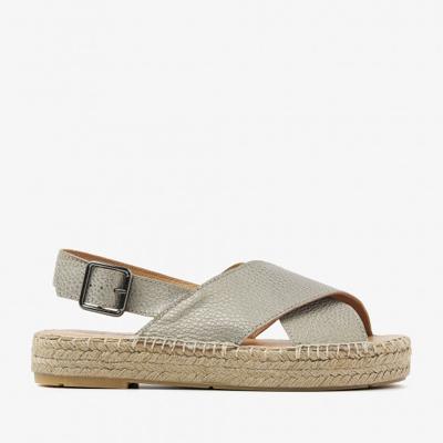 VIA VAI - Beige | Dames | Sandaal | Beige | 41 | regular | Kamst mode