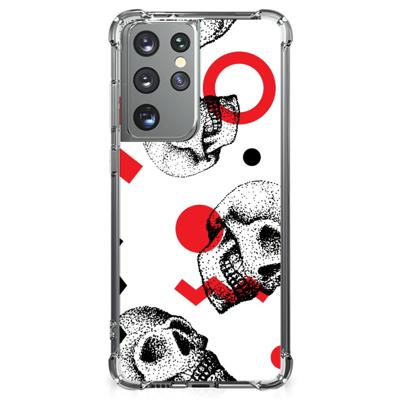 Extreme Case Samsung Galaxy S21 Ultra Skull Red Extreme Case Samsung Galaxy S21 Ultra Skull Red
