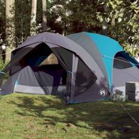 VidaXL Gezinstent 6-persoons waterdicht blauw