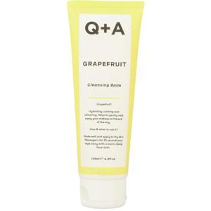 Q+A Grapefruit cleansing balm