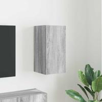 TV Wandkast Grijs Sonoma 30 x 31 x 60 cm Bewerkt hout