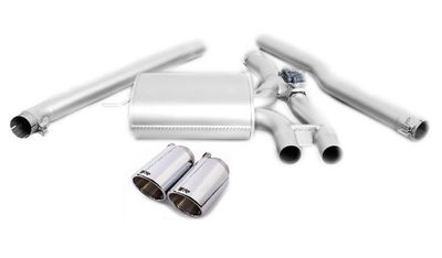 Remus uitlaat passend voor (cat-back) passend voor Mini Cooper S (JCW) F56/F57 - Chroom 756215397002670SR