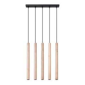 Hanglamp PASTELO 5L hout