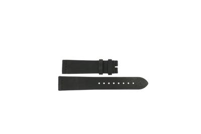 Horlogeband Zodiac ZO9700 / ZO9703 / ZO9704 Leder Zwart 19mm