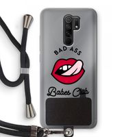 Badass Babes Club: Xiaomi Redmi 9 Transparant Hoesje met koord